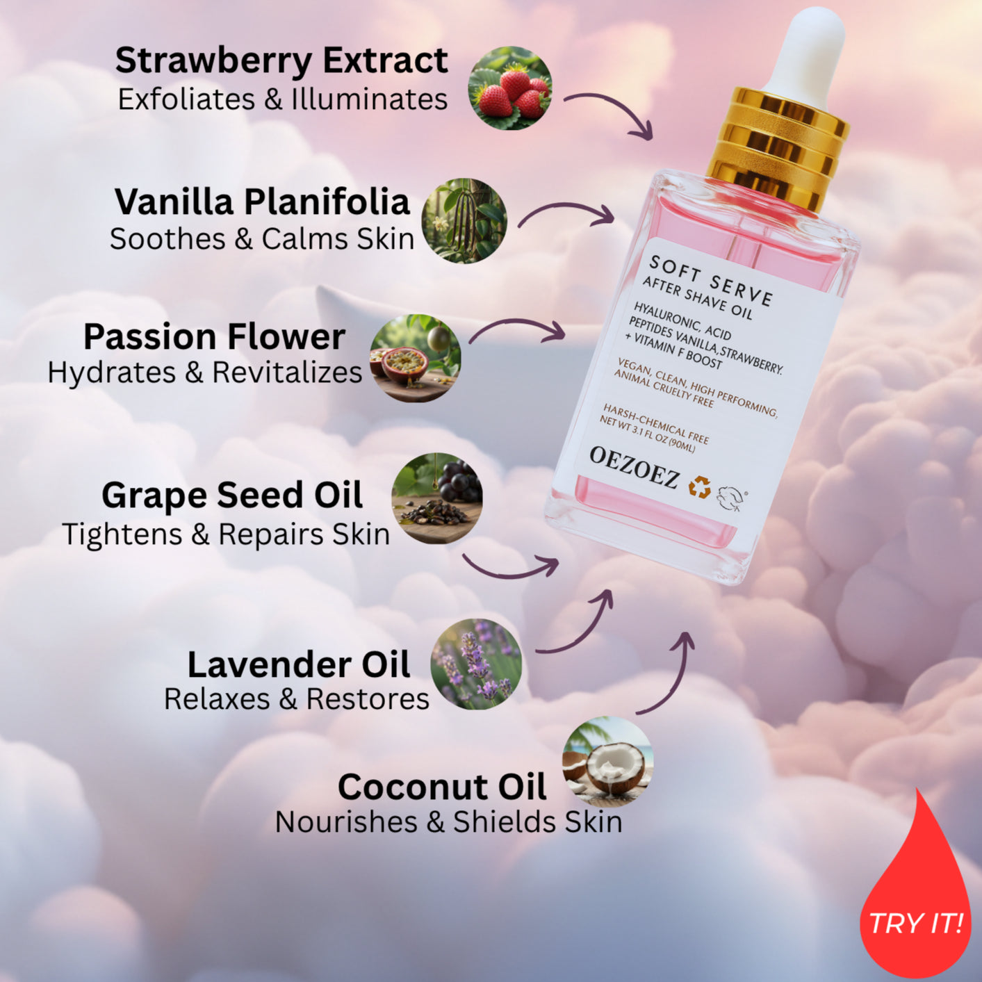 OEZOEZ Aftershave Oil Serum