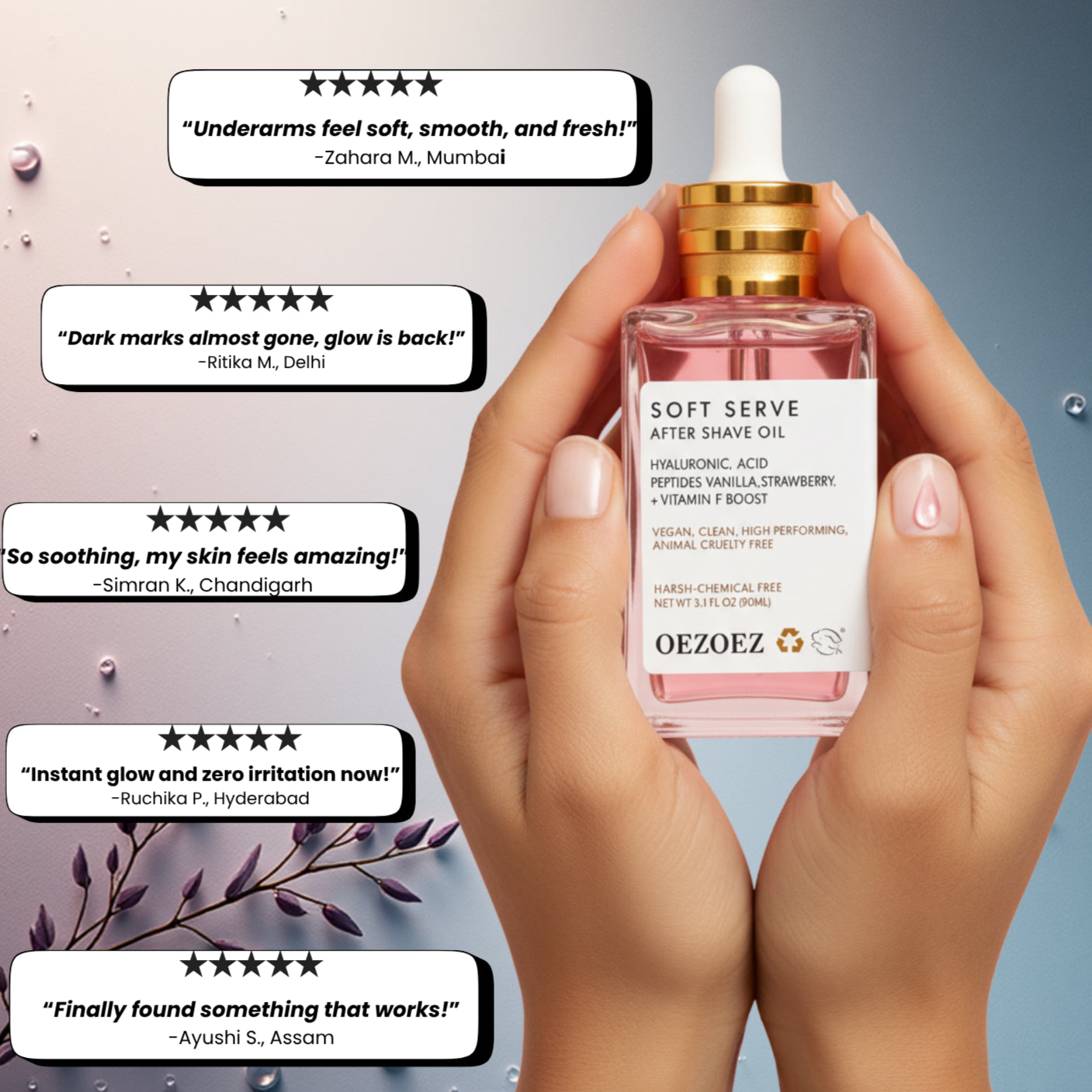 OEZOEZ Aftershave Oil Serum